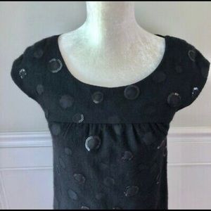 VINCE cap sleeve wool lined dress w/ pockets Sz 6